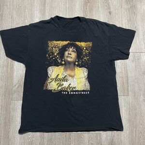 Anita Baker THE SONGSTRESS Tour 2023 Tee Shirt Size Large